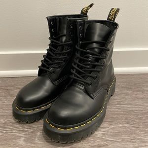 Doc Martens 1460 Bex Smooth Leather Platform Boots